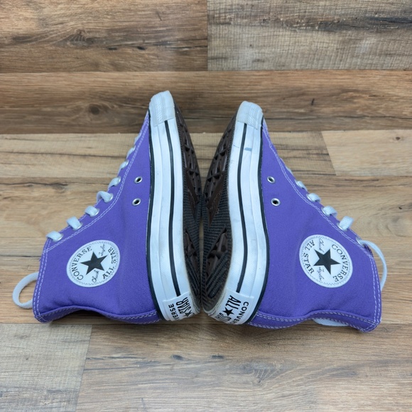 New Converse All Star For women size 9 High Top Electric Purple - Picture 5 of 11